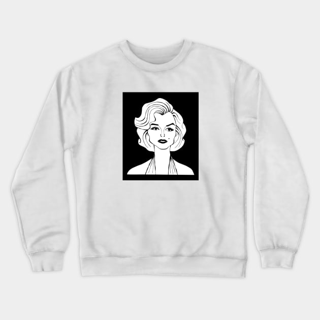 LEGENDARY SEX SYMBOL FAN ART!! Crewneck Sweatshirt by cartoonistguy